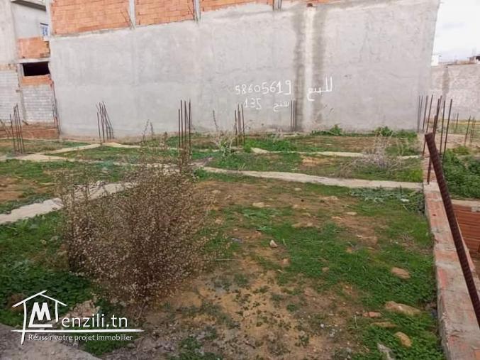 ارض للبيع في الزهراء الجديدة ولاية منوبة