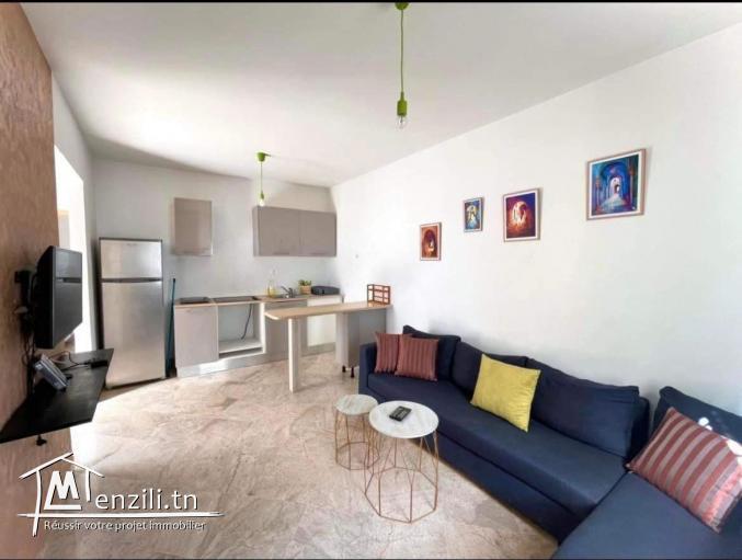 a louer luxueux s+1 meublé ennaser 2