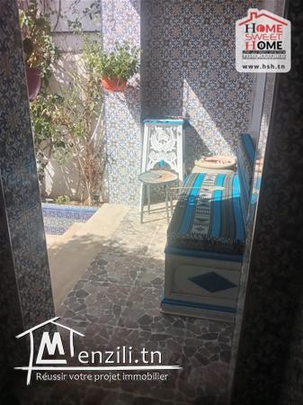 RDC de Villa Meublé à Louer à Carthage Amilcar