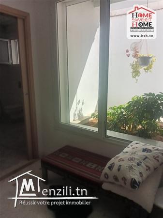 RDC de Villa Meublé à Louer à Carthage Amilcar