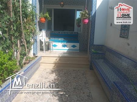 RDC de Villa Meublé à Louer à Carthage Amilcar