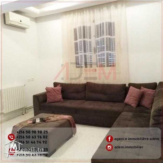 Etage de villa meublé S2 et avec abri voiture