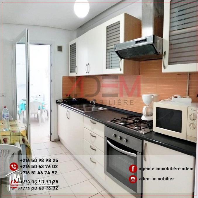 Joli appartement meublé avec vue dégagée sur mer