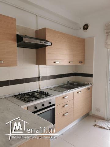 a louer s+3 aux jardins d'el menzah 2