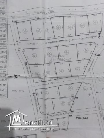 Des lots de terrain a vendre a Ghar El Melh