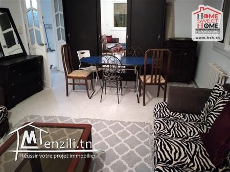 Etage de Villa Musso Meublé à Louer à La Marsa