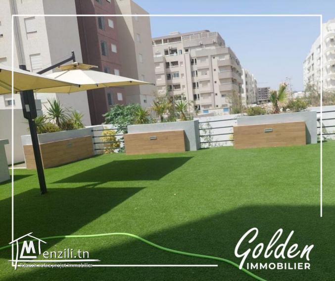 Agence Golden immobilier met en vente un appartement S+2  Haut Standing