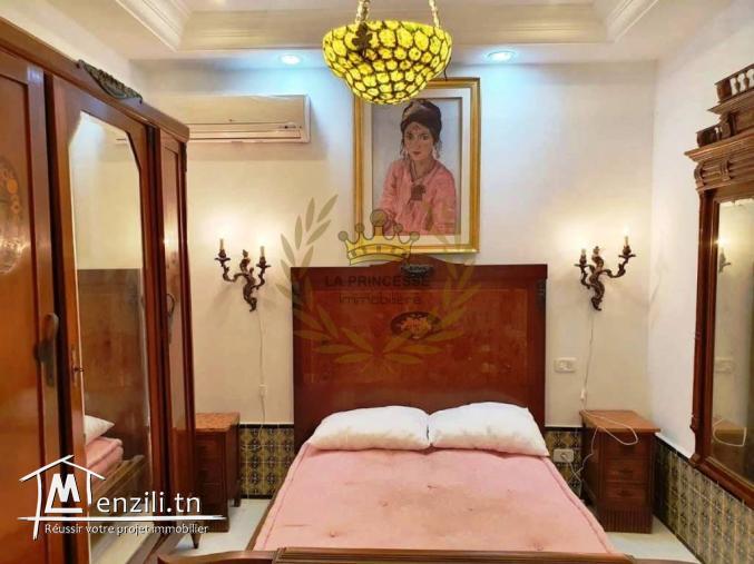 Location – Duplex  S+3 meublé à Gammarth Kaak