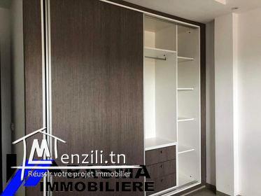 un appartement s+3 à louer à sahloul 4