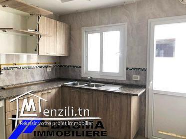 un appartement s+3 à louer à sahloul 4