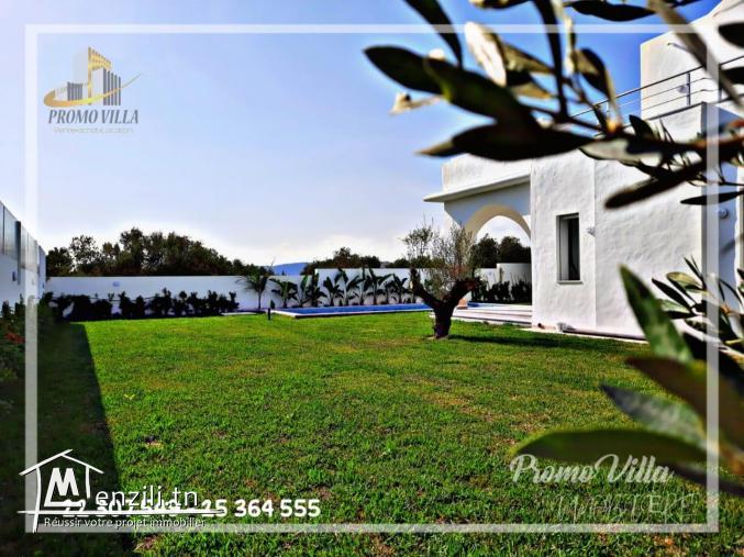 villa sur 1000m² de terrain à 7 min de Yasmin Hammamet.