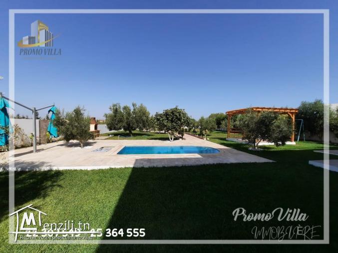 villa sur 1500m² de terrain