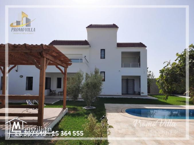 villa sur 1500m² de terrain