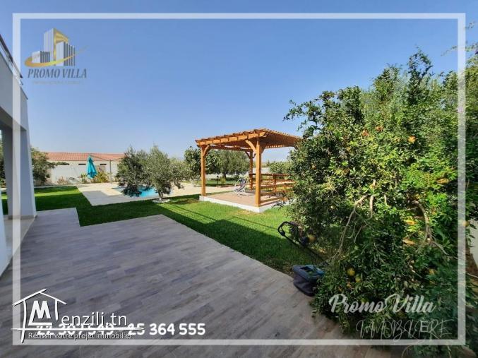 villa sur 1500m² de terrain