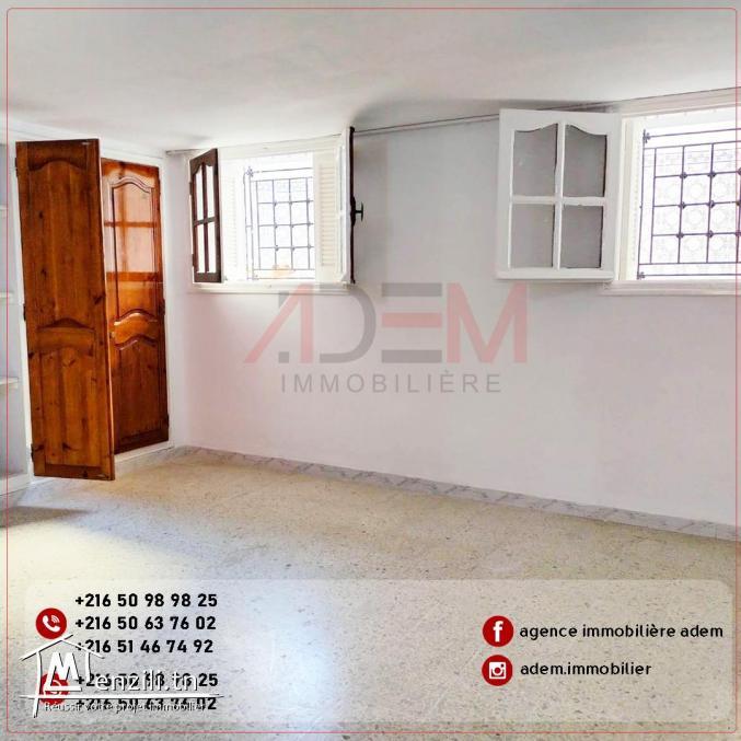 Réez de jardin S2 à Hamem Sousse