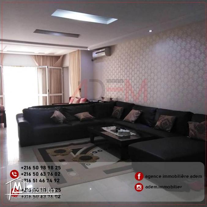 Spacieux étage de villa S3 non meublé à Hamem Sousse