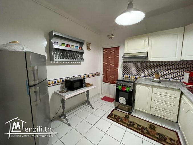 A louer S+2 richement meublé à l'Aouina