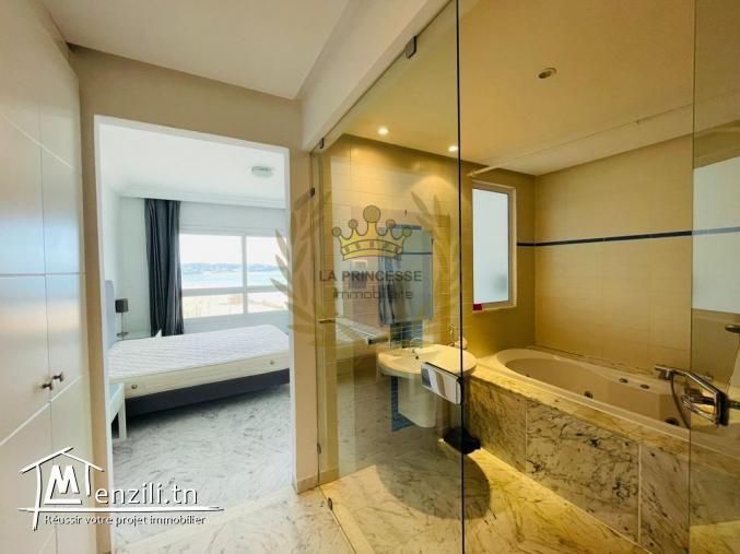 Location - Superbe appartement vue sur mer à Marsa plage