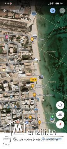 Terrain à vendre proche de la mer