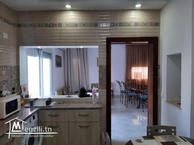 A LOUER VILLA S+5 MEUBLEE A HAMMAMET NORD MREZGA