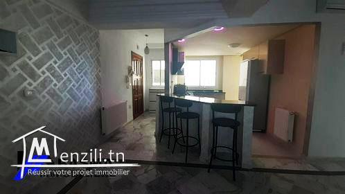 un appartement s+2 à louer a zone touristique