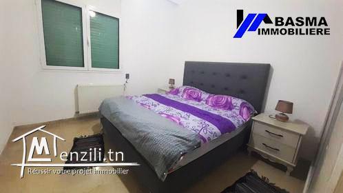 un appartement s+2 à louer a zone touristique