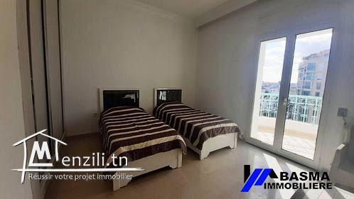 un appartement s+2 à louer a zone touristique