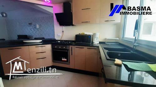 un appartement s+2 à louer a zone touristique