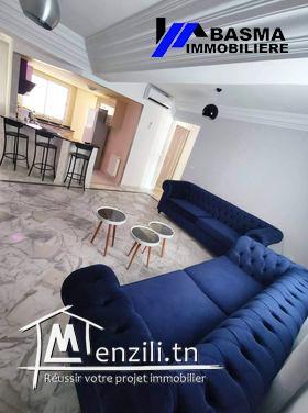 un appartement s+2 à louer a zone touristique