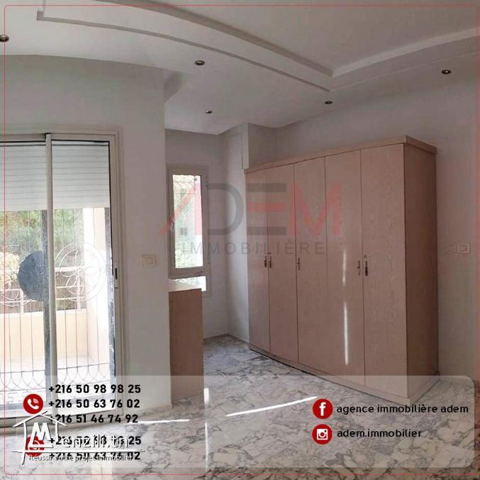 RDC S3 avec place parking à Kantaoui