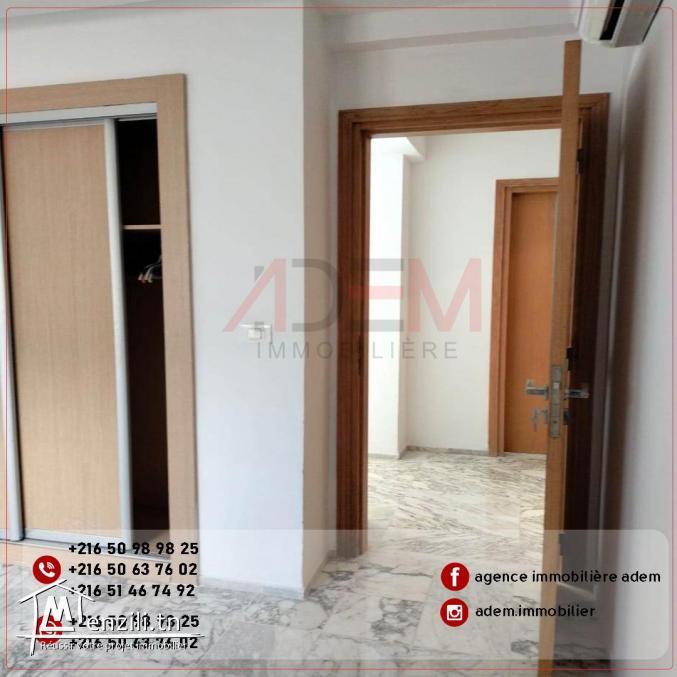 RDC S3 avec place parking à Kantaoui