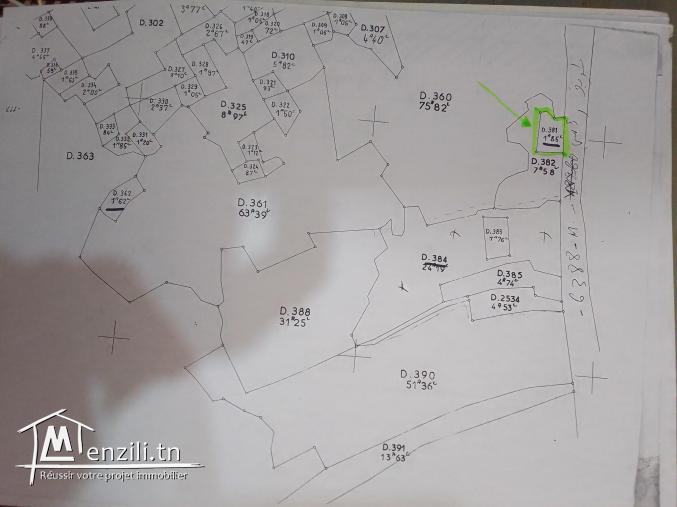 Terrain titré près de Sousse mall