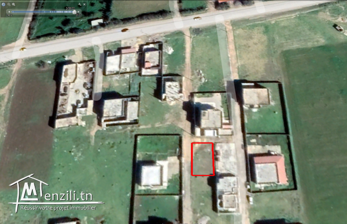 Vends terrain 250m2 proche Mornaguia