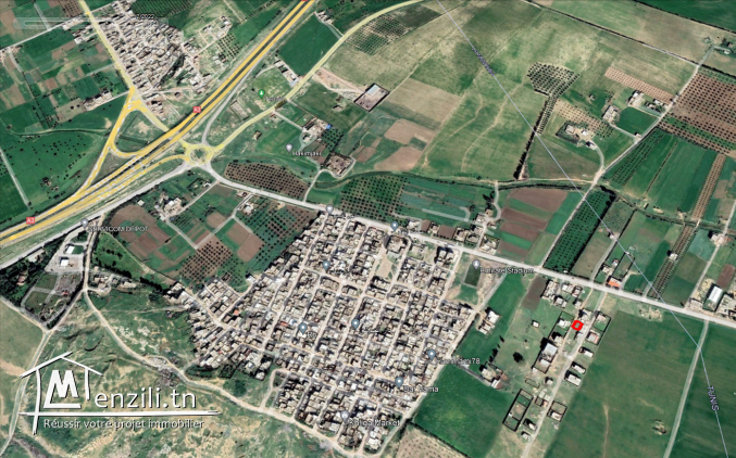 Vends terrain 250m2 proche Mornaguia