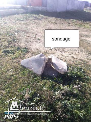 Vends terrain 250m2 proche Mornaguia