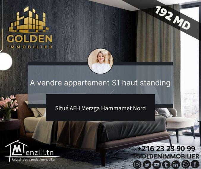 appartement a vendre a afh merzga hammamet nord