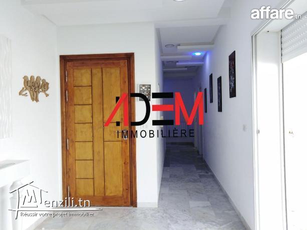 Appartement de 200m² de haut standing et avec vue de mer à Chatt Meriem