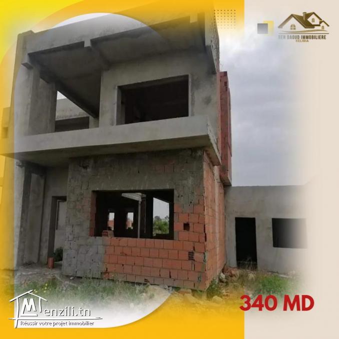 a vendre villa en cours de construction