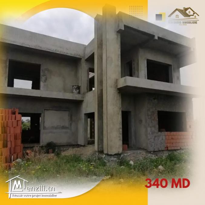 a vendre villa en cours de construction