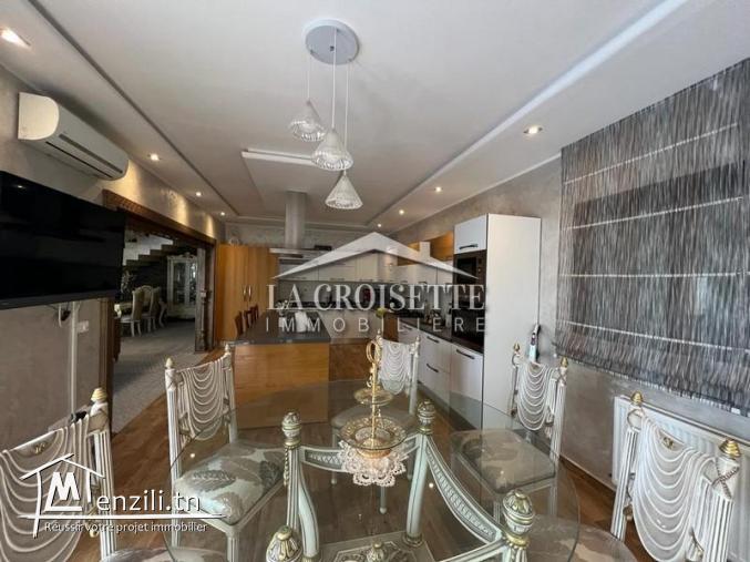 Villa S5 meublée avec piscine à La Soukra MVL0959