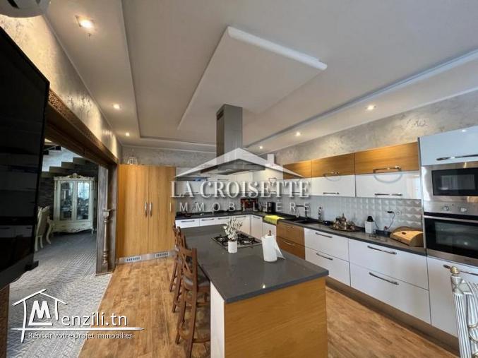 Villa S5 meublée avec piscine à La Soukra MVL0959