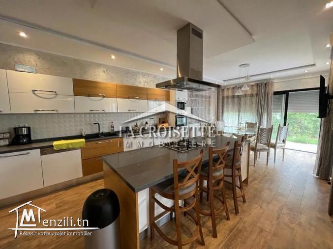 Villa S5 meublée avec piscine à La Soukra MVL0959