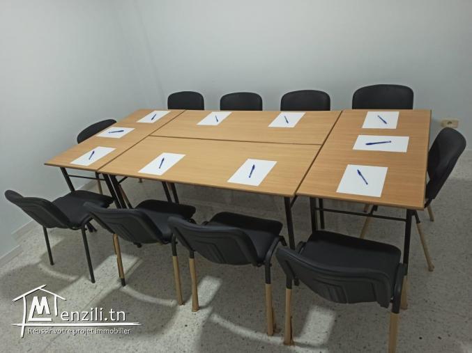 Equipement du centre de formation à Sfax ville a vendre avec son locale a louer