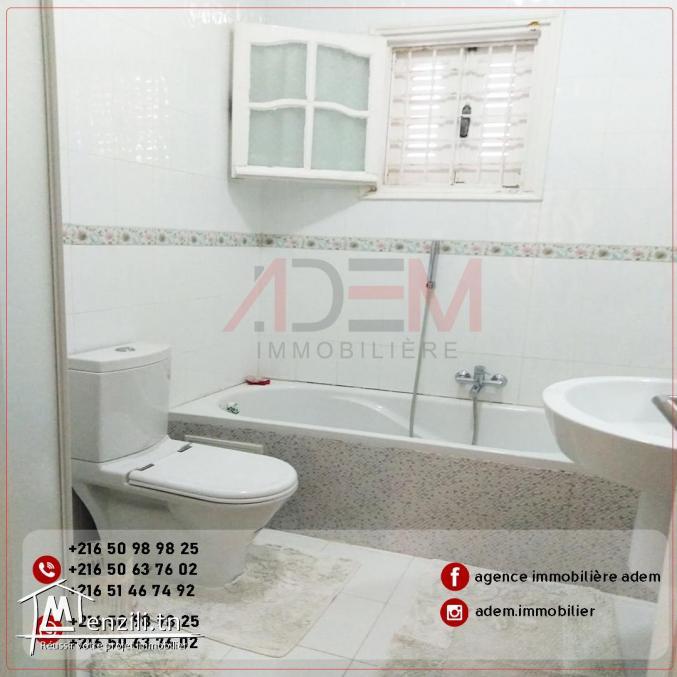 Etage de villa hautement meublé S3 avec abri voiture