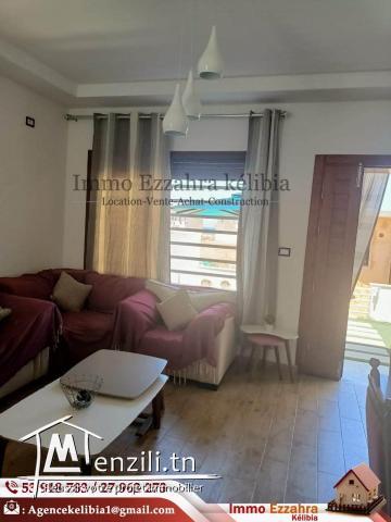 Une petite villa S+2  avec 1er étage inachevé à #Ezzahra #Hammem_Ghzez