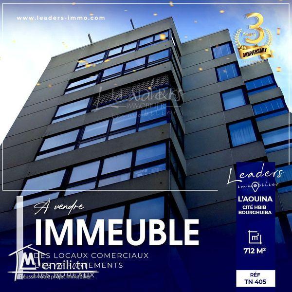 À vendre 3 appartements .S+2 situé à L AOUINA