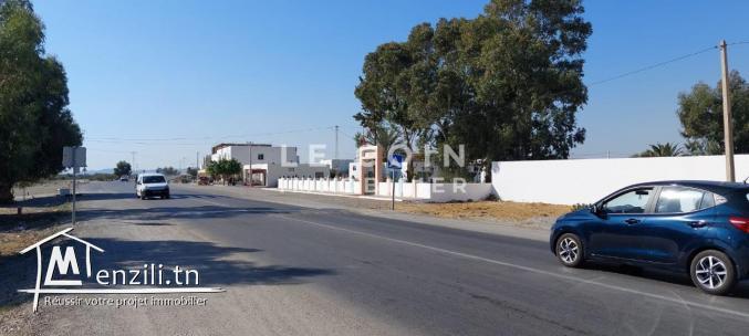 ⛔#تقسيم مسيج على #الطريق_الرئيسي #كلم_71