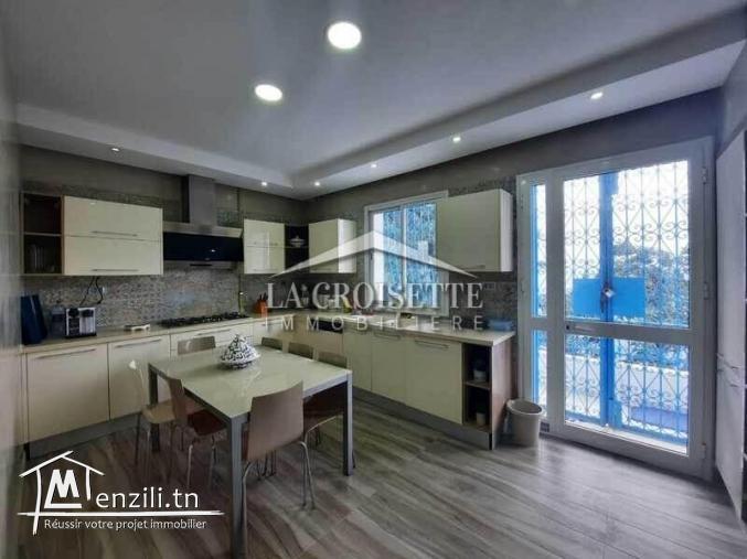 Etage de villa s3 meublé à sidi bou said ZEL0430