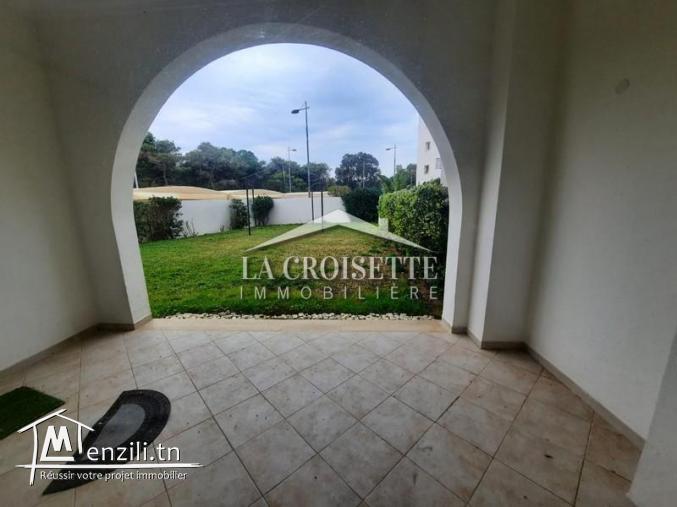 RDC S3 avec jardin à Gammarth MAL3303