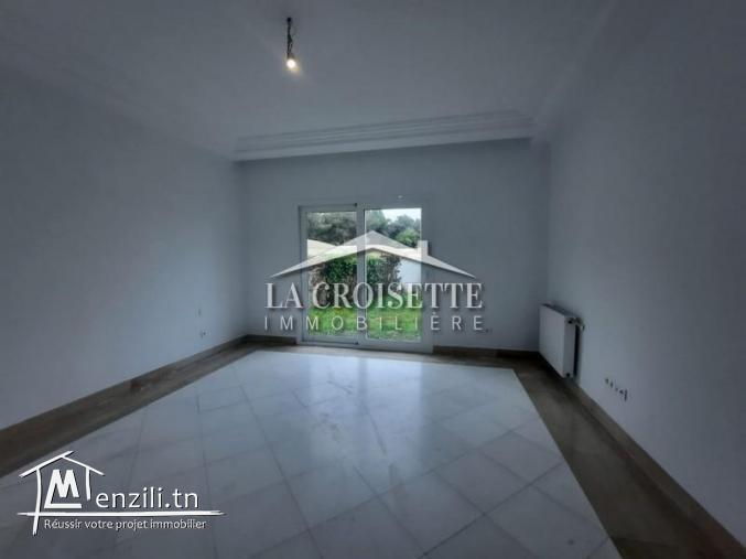 RDC S3 avec jardin à Gammarth MAL3303